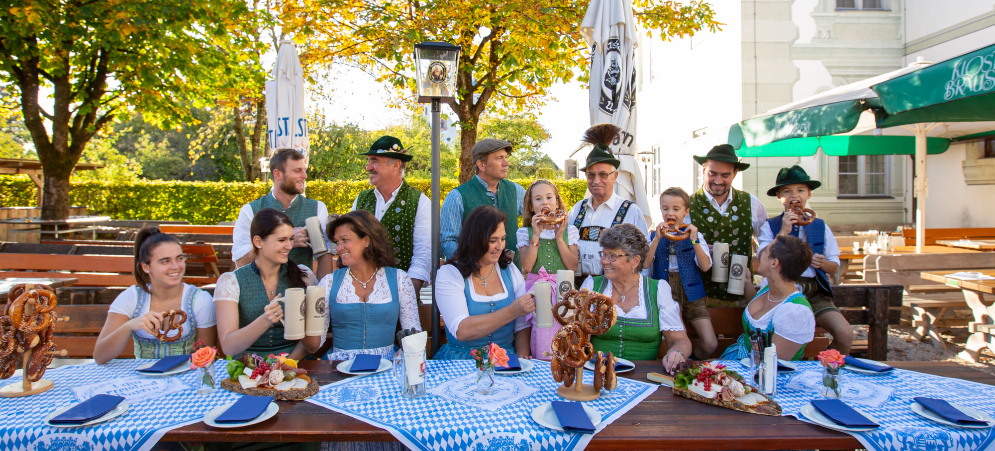 Familie der Trachtenstube Inge